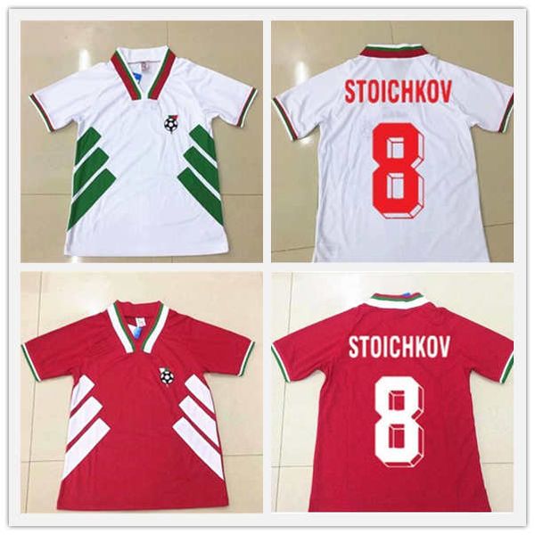 1994 bulgarias retro classic stoichkov 8 balakov maillot de foot thailand quality soccer jerseys uniforms football shirt camiseta futbo, Black;gray
1994 bulgarias retro classic stoichkov 8 balakov maillot de foot thailand quality soccer jerseys uniforms football shirt camiseta futbo, Black;gray