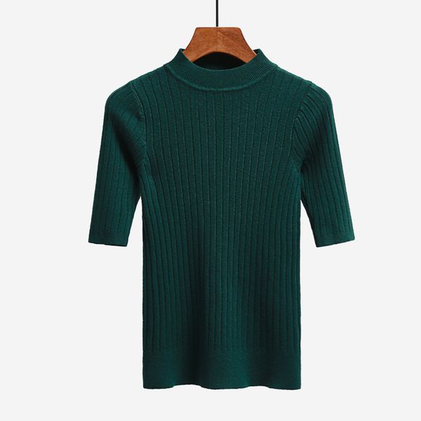 nijiuding 2020 new knitted slim pullover women turtleneck knitted sweater shirt female all-match basic half sleeve clothing y200722, White;black
nijiuding 2020 new knitted slim pullover women turtleneck knitted sweater shirt female all-match basic half sleeve clothing y200722, White;black