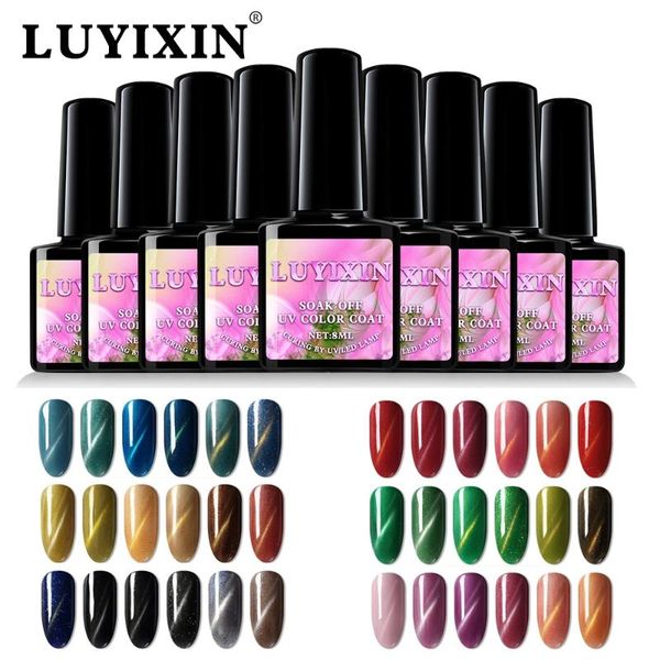luyixin cateye gel nail polish set led uv lamp nail art set 48 color 6 pcs one gel polish
luyixin cateye gel nail polish set led uv lamp nail art set 48 color 6 pcs one gel polish