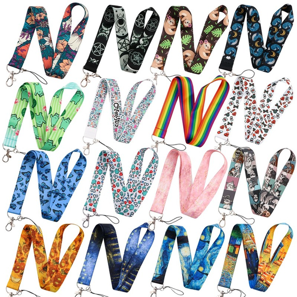5pcs/set van gogh art lanyard for keys chain id credit card cover pass mobile phone charm badge holder keys accessories fashion gifts cx, Slivery;golden
5pcs/set van gogh art lanyard for keys chain id credit card cover pass mobile phone charm badge holder keys accessories fashion gifts cx, Slivery;golden