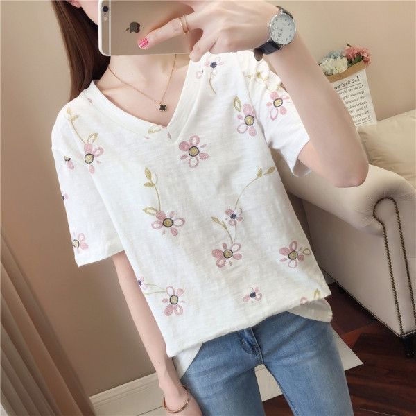 3318summer новый 2020 корейский футболку underpantsunderpants нижней пальто для женского studentsloose и универсальный v-образным вырезом ин, White
3318summer новый 2020 корейский футболку underpantsunderpants нижней пальто для женского studentsloose и универсальный v-образным вырезом ин, White