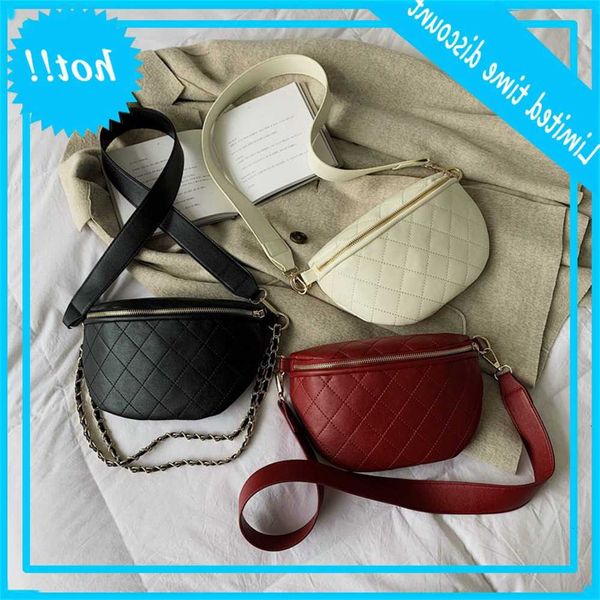 chest women's new fashion lingge chain waist net red small black versatile single shoulder messenger bag
chest women's new fashion lingge chain waist net red small black versatile single shoulder messenger bag