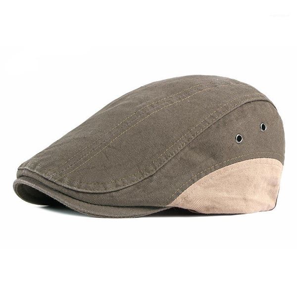 Fibonacci 2020 New Spring Summer Retro Large Size Berets Men Patchwork Cabbie Ivy Flat Cap Hats for Women's Newsboy Caps1, Blue;gray
Fibonacci 2020 New Spring Summer Retro Large Size Berets Men Patchwork Cabbie Ivy Flat Cap Hats for Women's Newsboy Caps1, Blue;gray