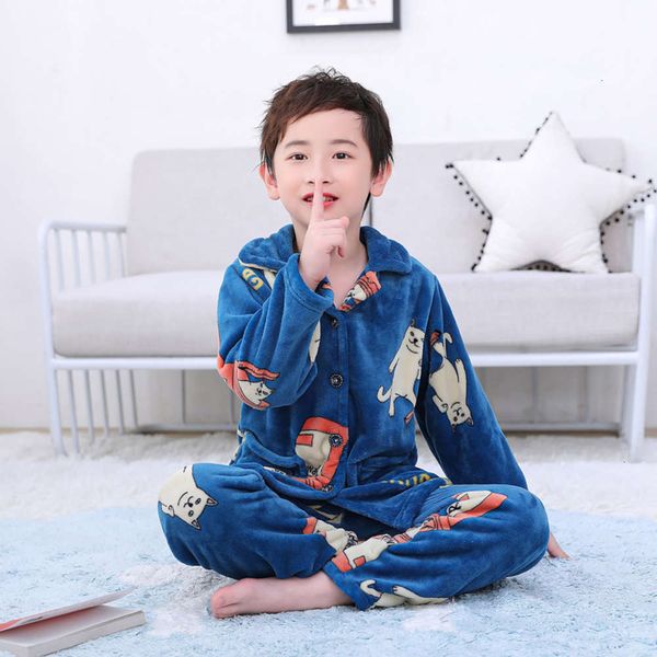 winter coral cashmere pajamas baby autumn suit boys' and girls' thickened children's flannel housewear, Blue;red
winter coral cashmere pajamas baby autumn suit boys' and girls' thickened children's flannel housewear, Blue;red