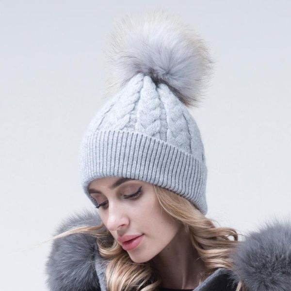 beanie/skull caps fashion fur knitted beanie hat solid color pompom bonnet winter warm ski hats women skully soft elastic cap, Blue;gray
beanie/skull caps fashion fur knitted beanie hat solid color pompom bonnet winter warm ski hats women skully soft elastic cap, Blue;gray