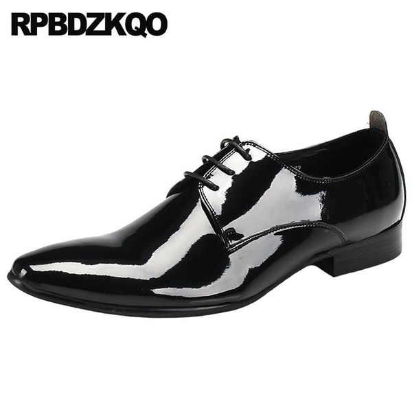 italian luxury oxfords formal wedding derby italy pointed toe men black patent leather dress shoes genuine real british style
italian luxury oxfords formal wedding derby italy pointed toe men black patent leather dress shoes genuine real british style
