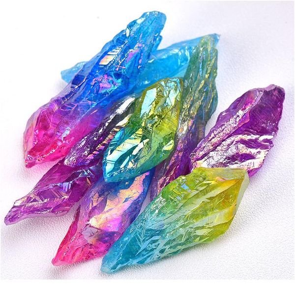 natural crystal raw healing stone electroplate quartz specimens rough collectibles raw gemstone fish tank aquarium ho qylckz, Black
natural crystal raw healing stone electroplate quartz specimens rough collectibles raw gemstone fish tank aquarium ho qylckz, Black