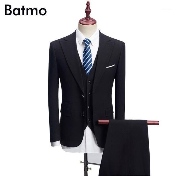 batmo 2020 new arrival spring black causal men's suis,wedding dress suit men,men's business suits,plus-size 10051, White;black
batmo 2020 new arrival spring black causal men's suis,wedding dress suit men,men's business suits,plus-size 10051, White;black