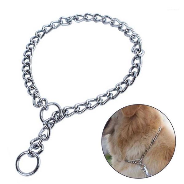 dog collars & leashes metal stainless steel collar chain double row chrome plated choke training show adjustable safety control collars1
dog collars & leashes metal stainless steel collar chain double row chrome plated choke training show adjustable safety control collars1