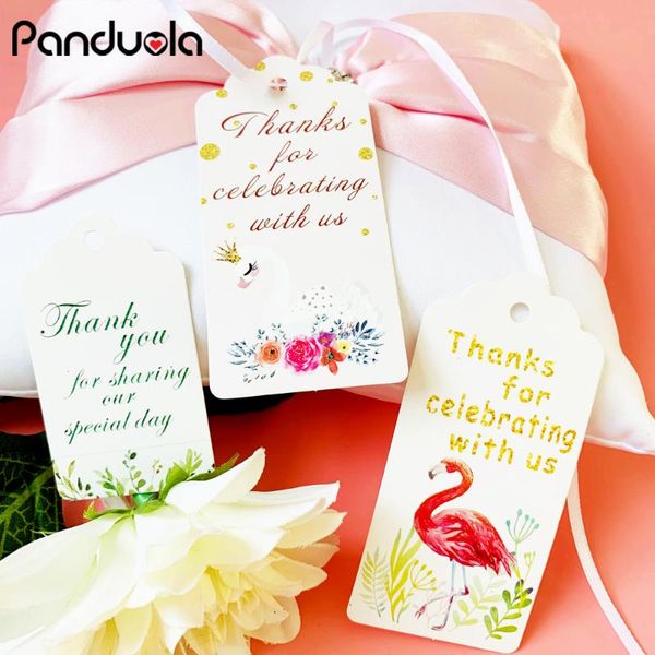 party favor 50pcs paper gift tags thank you for baby shower favors wedding gifts guests candy boxes labels 
party favor 50pcs paper gift tags thank you for baby shower favors wedding gifts guests candy boxes labels