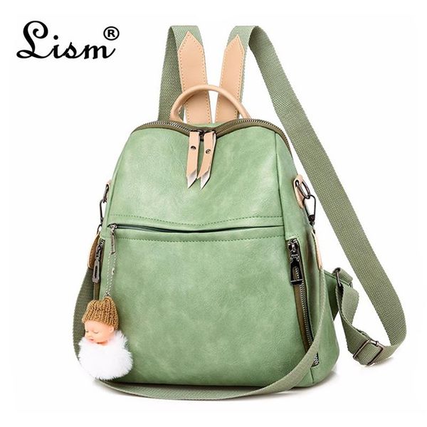 women s backpack 2019 new fashion wild quality soft leather leisure travel large capacity bag bbybkh alice_bag
women s backpack 2019 new fashion wild quality soft leather leisure travel large capacity bag bbybkh alice_bag