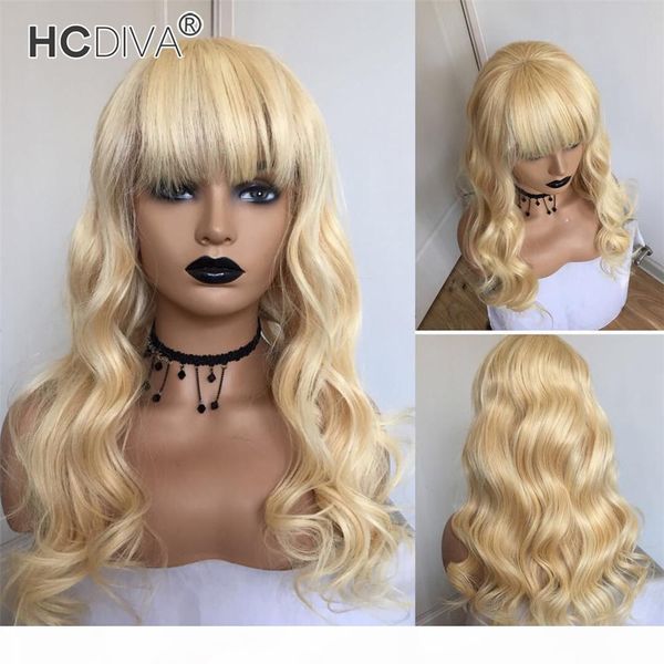 color 613 blonde bangs wigs brazilian body wave 100% real human hair wigs malaysian peruvian virgin full machine made capless wigs 150%, Black;brown
color 613 blonde bangs wigs brazilian body wave 100% real human hair wigs malaysian peruvian virgin full machine made capless wigs 150%, Black;brown