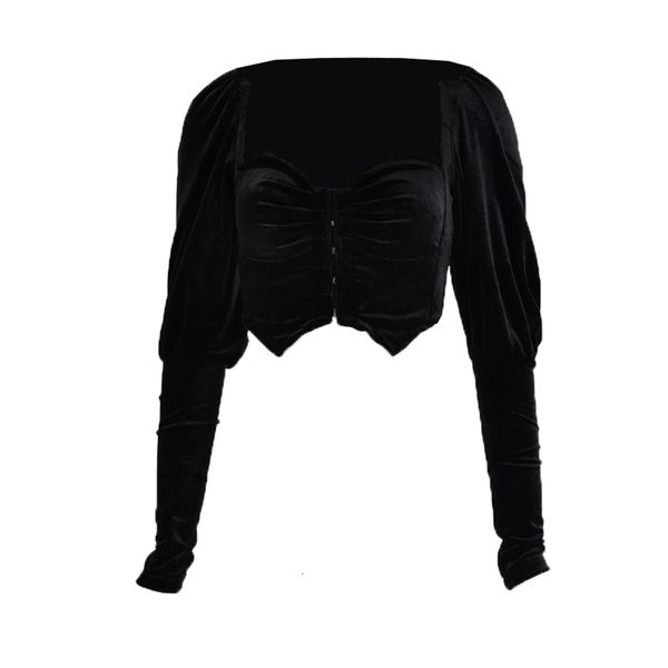2021 new dark black girl velvet thin breath from vintage women's and full short blouses have elastics jd25, White
2021 new dark black girl velvet thin breath from vintage women's and full short blouses have elastics jd25, White