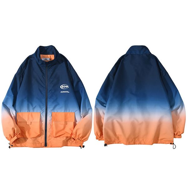 hip hop zipper jacket mens streetwear gradient jacket coat windbreaker autumn pocket jacket outwear black blue, Black;brown
hip hop zipper jacket mens streetwear gradient jacket coat windbreaker autumn pocket jacket outwear black blue, Black;brown