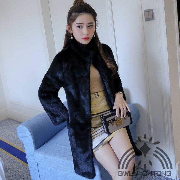 100% real genuine natural full pelt whole skin rabbit fur coat women fashion stand collar jacket ladies overcoat outwearx1019, Black
100% real genuine natural full pelt whole skin rabbit fur coat women fashion stand collar jacket ladies overcoat outwearx1019, Black