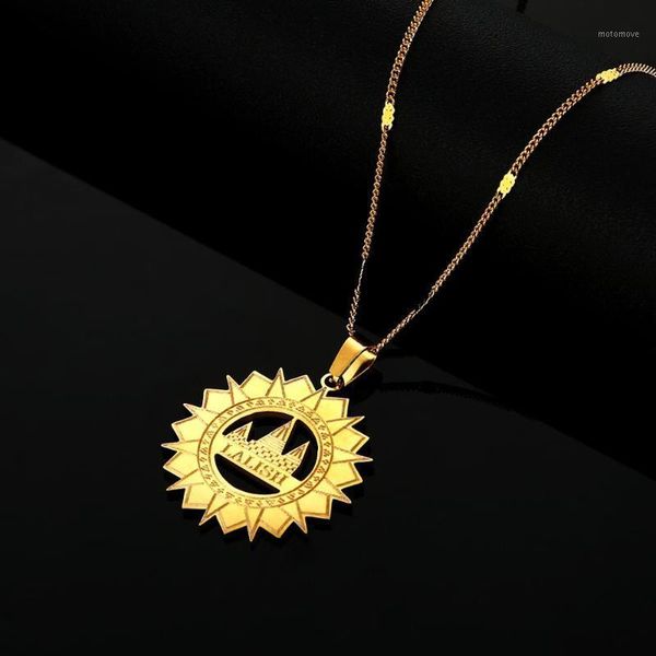 pendant necklaces stainless steel gold color lalish necklace yezidi faith pilgrimage chain jewelry1, Silver
pendant necklaces stainless steel gold color lalish necklace yezidi faith pilgrimage chain jewelry1, Silver