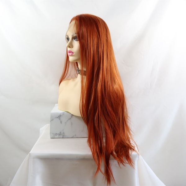 marquesha realistic long straight copper red color natural looking high temperature fiber synthetic lace front wigs for women, Black;brown
marquesha realistic long straight copper red color natural looking high temperature fiber synthetic lace front wigs for women, Black;brown