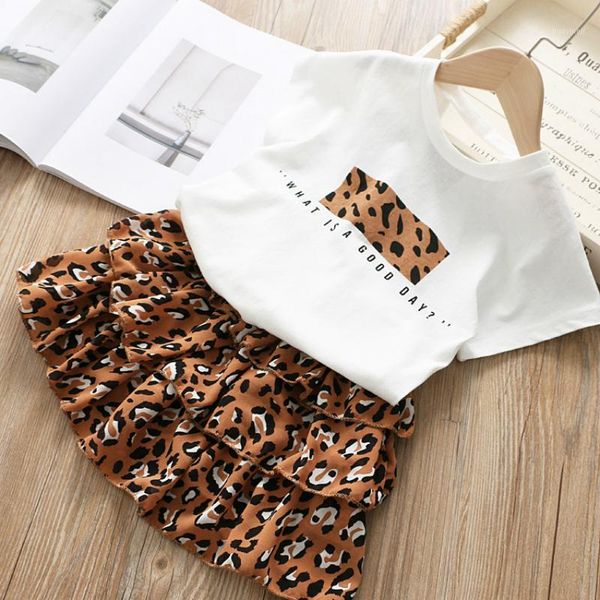 clothing sets girls clothes set summer white shirt with leopard cake skirt 2 pieces little kids basic casula cotton suit 401
clothing sets girls clothes set summer white shirt with leopard cake skirt 2 pieces little kids basic casula cotton suit 401