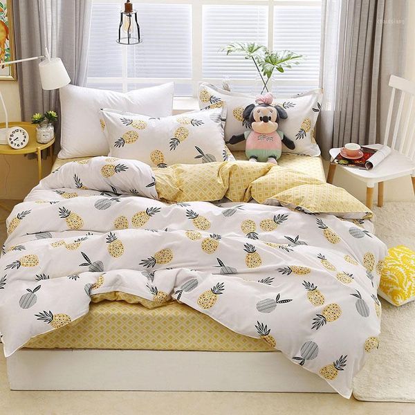 tropical pineapple fruit print plaid dot bed cover set duvet cover child bed sheet pillowcase comforter bedding set 610031
tropical pineapple fruit print plaid dot bed cover set duvet cover child bed sheet pillowcase comforter bedding set 610031