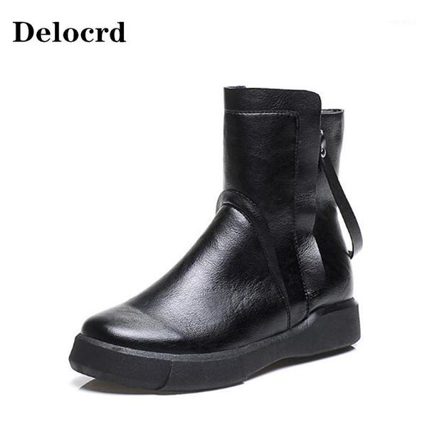 women's boots autumn and winter new flat-bottomed cotton boots british wind retro plus velvet warm in the women's shoes1, Black
women's boots autumn and winter new flat-bottomed cotton boots british wind retro plus velvet warm in the women's shoes1, Black