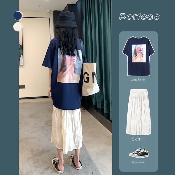 kcbep suit high pleated skirtt-shirt pleated skirtwomen's summer 2020 fashion new foreign two t-shirt skirt waist show thin skirt style, Gray
kcbep suit high pleated skirtt-shirt pleated skirtwomen's summer 2020 fashion new foreign two t-shirt skirt waist show thin skirt style, Gray