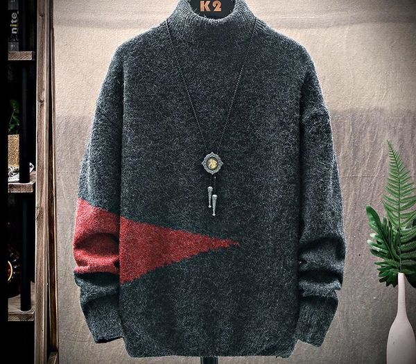 2020 new winter fashion men's christmas sweaters thick wram pullover men casual turtleneck male sweater brand men clothes, White;black
2020 new winter fashion men's christmas sweaters thick wram pullover men casual turtleneck male sweater brand men clothes, White;black