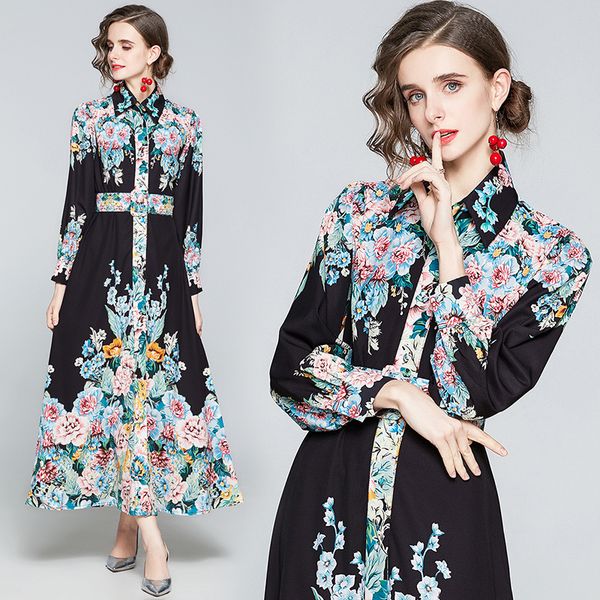 womens runway floral 2021 autumn skinny black clothes long sleeve party maxi elegant holiday flower vintage dress frow woman y06m, Black;gray
womens runway floral 2021 autumn skinny black clothes long sleeve party maxi elegant holiday flower vintage dress frow woman y06m, Black;gray
