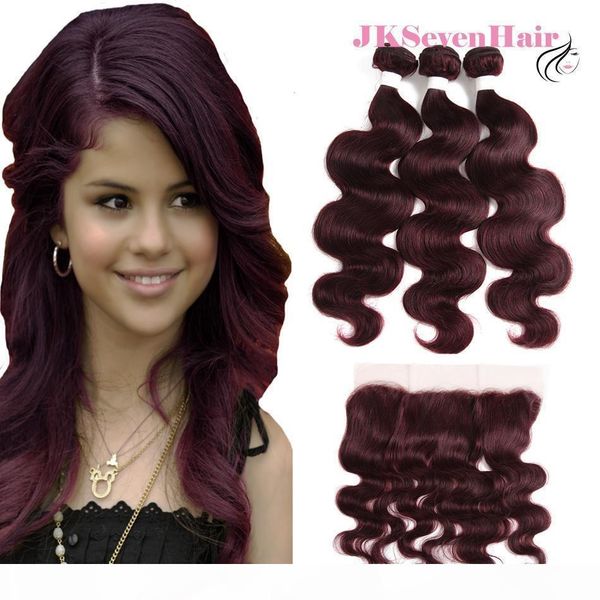 burgundy body wave brazilian virgin human hair extensions 3pcs with 13x4inch lace frontal burgundy red peruvian indian remy hair weaves, Black
burgundy body wave brazilian virgin human hair extensions 3pcs with 13x4inch lace frontal burgundy red peruvian indian remy hair weaves, Black