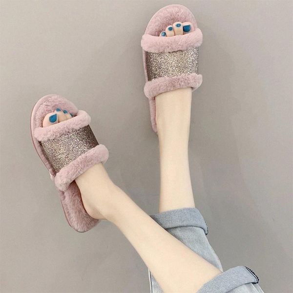 women's slippers flat home slides woman big size 42 furry shoes slides 2020 fashion summer glitter shinning drop shipping #ml7n, Black
women's slippers flat home slides woman big size 42 furry shoes slides 2020 fashion summer glitter shinning drop shipping #ml7n, Black