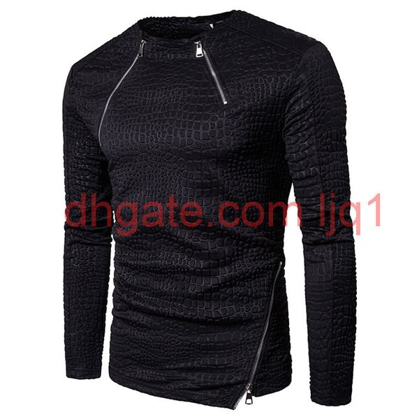 mens hoodies flower leopard pattern zipper patchwork long sleeve o neck sweatshirts fashion slim pullover men top, Black
mens hoodies flower leopard pattern zipper patchwork long sleeve o neck sweatshirts fashion slim pullover men top, Black