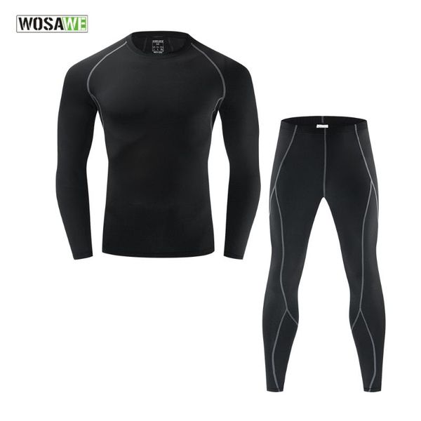 wosawe men cycling tight clothing set winter thermal underwear suit warm up motorcycle skiing cycling base layer, Black;blue
wosawe men cycling tight clothing set winter thermal underwear suit warm up motorcycle skiing cycling base layer, Black;blue
