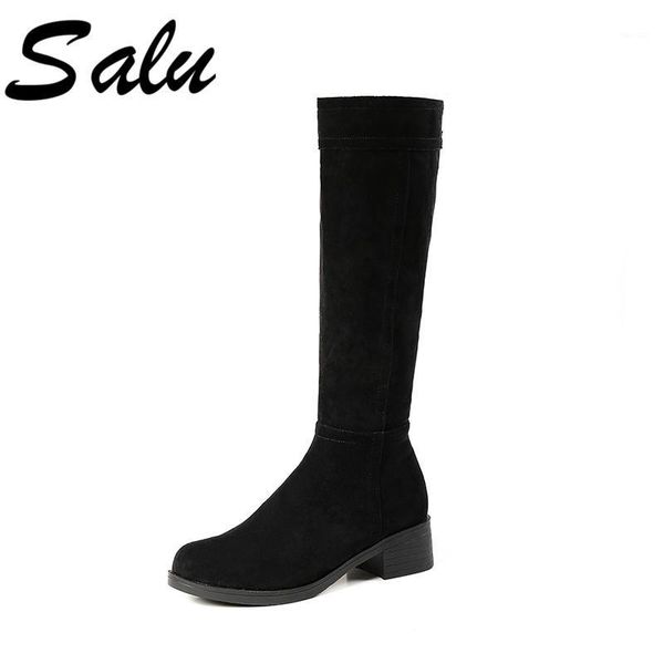 boots salu fashion women knee high long slip-on autumn winter ladies shoes woman heels cow suede knight boots1, Black
boots salu fashion women knee high long slip-on autumn winter ladies shoes woman heels cow suede knight boots1, Black