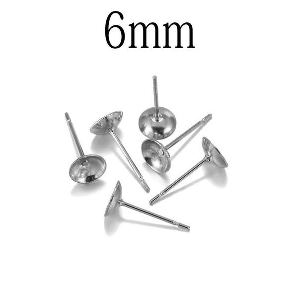 100pcs stainless steel cup shape earring settings ear post pin findings diy ear jewelry making earrings blank base fits crystal h qylhah, White
100pcs stainless steel cup shape earring settings ear post pin findings diy ear jewelry making earrings blank base fits crystal h qylhah, White