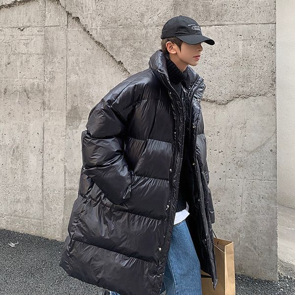new cozy 2021 puffer men's jacket mid-winter street fashion nice collar down thick long coat e7ue, Black
new cozy 2021 puffer men's jacket mid-winter street fashion nice collar down thick long coat e7ue, Black