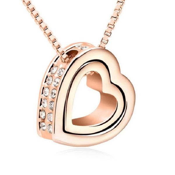 wholesale new crystal austria heart necklaces pendants fashion lovers valentine's day gift cz jewelry ing, Silver
wholesale new crystal austria heart necklaces pendants fashion lovers valentine's day gift cz jewelry ing, Silver