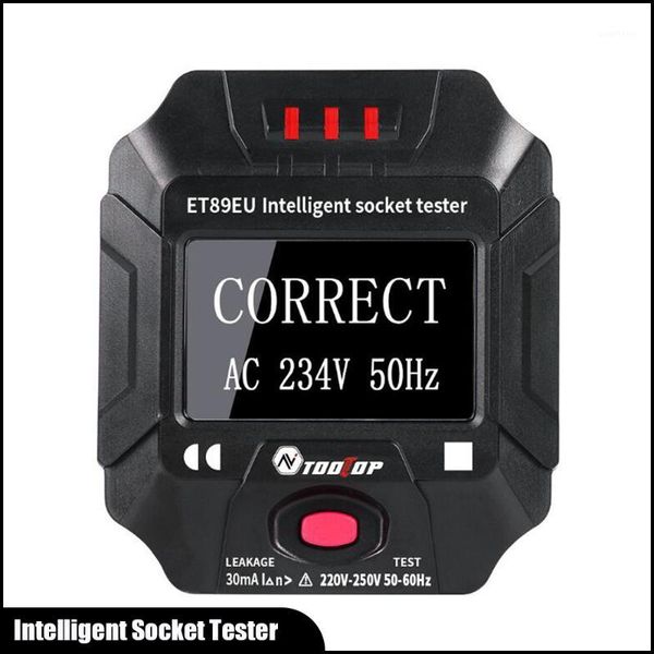 intelligent socket tester with screen display home circuit fault detection instrument voltage and frequency measurement1
intelligent socket tester with screen display home circuit fault detection instrument voltage and frequency measurement1
