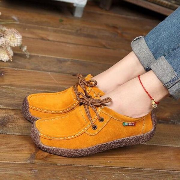 leather mother shoes soft bottom peas shoes female korean casual flat autumn large size women's 35-42, Black
leather mother shoes soft bottom peas shoes female korean casual flat autumn large size women's 35-42, Black