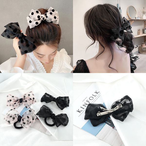 1-2pcs/set fashion big bow hair clip for women girls large bow-knot polka dots organza sweet hairpins hair accessories, Slivery;white
1-2pcs/set fashion big bow hair clip for women girls large bow-knot polka dots organza sweet hairpins hair accessories, Slivery;white