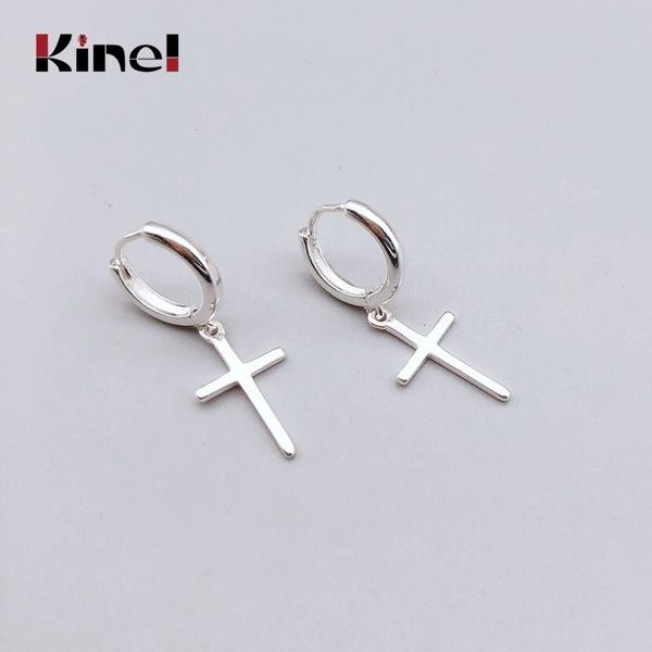 kinel 925 sterling silver cross dangle earrings for women 2020 new trend lady fashion jewelry pendientes mujer moda
kinel 925 sterling silver cross dangle earrings for women 2020 new trend lady fashion jewelry pendientes mujer moda