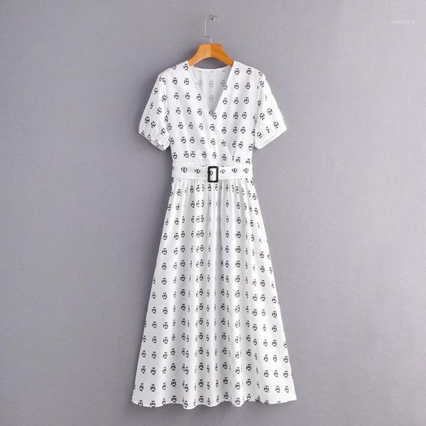 2020 new women v neck print casual slim belt dress female short sleeve white vestido chic office wear a line midi dresses ds33731, Black;gray
2020 new women v neck print casual slim belt dress female short sleeve white vestido chic office wear a line midi dresses ds33731, Black;gray