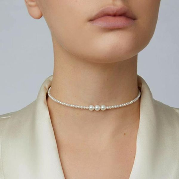 chokers baroque pearl necklace imitation naszyjnik mujer ladies jewelry bohemian femme choker, Golden;silver
chokers baroque pearl necklace imitation naszyjnik mujer ladies jewelry bohemian femme choker, Golden;silver