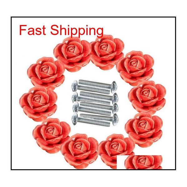 10pcs/set rose flower ceramic door knob cabinet kitchen cabinet pull drawer handle vintage button cer qyluvq packing2010
10pcs/set rose flower ceramic door knob cabinet kitchen cabinet pull drawer handle vintage button cer qyluvq packing2010
