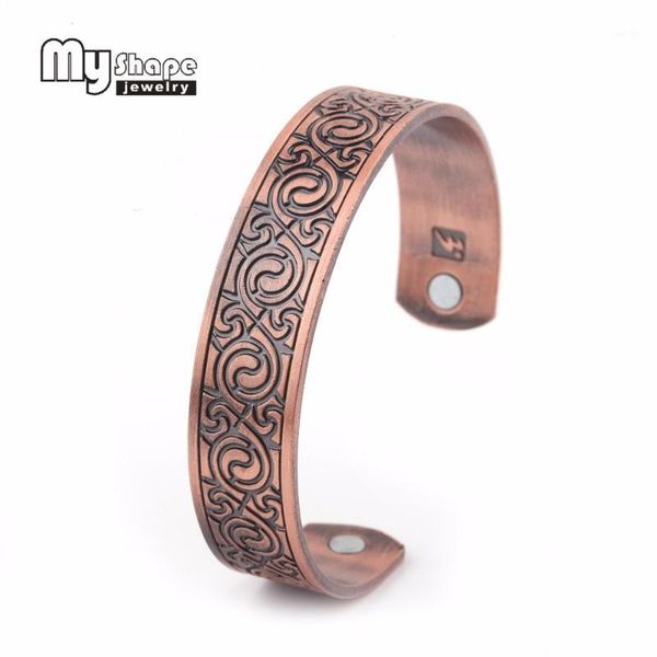 magnetic bracelets bangles jewelry the spiral of the goddess antique copper threefold nature of divine christmas new1, Golden;silver 
magnetic bracelets bangles jewelry the spiral of the goddess antique copper threefold nature of divine christmas new1, Golden;silver