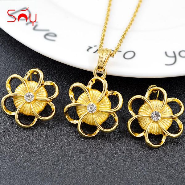 sunny jewelry selling big jewelry set for women earrings necklace pendant flower findings for engagement wedding set, Silver
sunny jewelry selling big jewelry set for women earrings necklace pendant flower findings for engagement wedding set, Silver