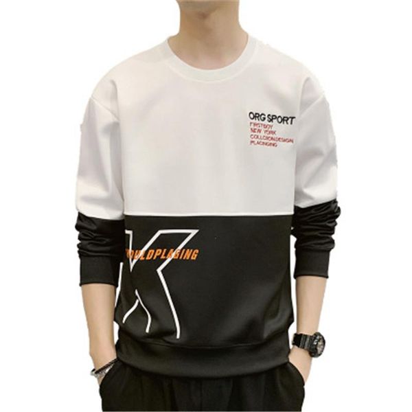 man long sleeve t-shirt fashion korean trend crew neck sweater couple clothing designer autumn male new casual loose apparel sweatshirts, Black
man long sleeve t-shirt fashion korean trend crew neck sweater couple clothing designer autumn male new casual loose apparel sweatshirts, Black