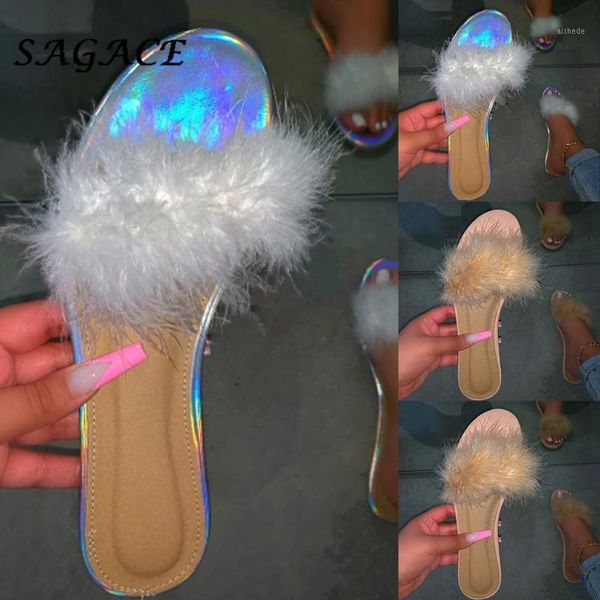slippers sagace women summer flat sandals ladies fashion plush open toe beach platforms female slippers1, Black
slippers sagace women summer flat sandals ladies fashion plush open toe beach platforms female slippers1, Black