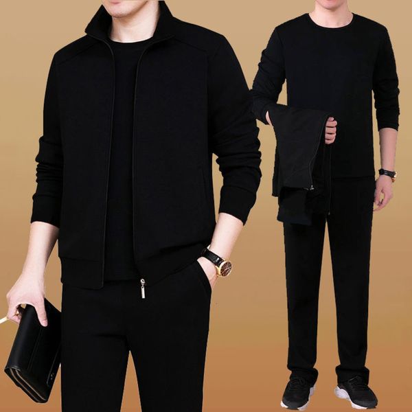 men's and mid autumn aged elderly winter two piece fashion cardigan sweater leisure sports suit youth upper garment, Gray
men's and mid autumn aged elderly winter two piece fashion cardigan sweater leisure sports suit youth upper garment, Gray