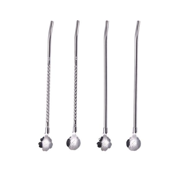 new helical straw spoon 304 stainless steel flower mixing spoon coffee spoon teaspoon for wedding party drinking straw metal 111 k2
new helical straw spoon 304 stainless steel flower mixing spoon coffee spoon teaspoon for wedding party drinking straw metal 111 k2