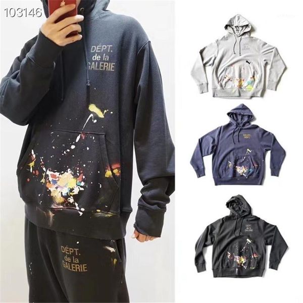 2020 autumn winter thick manual splash ink gallery dept hoodie streetwear graffiti gallery dept vintage sweatshirts1, Black
2020 autumn winter thick manual splash ink gallery dept hoodie streetwear graffiti gallery dept vintage sweatshirts1, Black