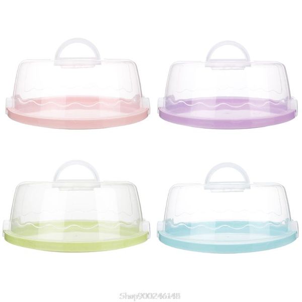 gift wrap portable plastic round cake box cupcake dessert container case sealing handheld carrier wedding birthday supplies s19 dropship
gift wrap portable plastic round cake box cupcake dessert container case sealing handheld carrier wedding birthday supplies s19 dropship